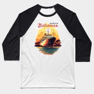 Welcome To The Bahamas Baseball T-Shirt